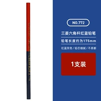 Красная и синяя карандашная отдельная поддержка