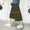 2018 phụ nữ mới mùa xuân Han Fan vẻ đẹp ngọt ngào cao đẳng gió eo là mỏng voan xếp li váy váy váy nữ chân váy jean ngắn