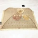 Fangfang Coffee Color Full Flowers (73*48)