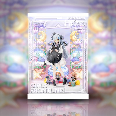 taobao agent 【Move】Hobbymax Girl Frontline HK416 Black Cat's gift hand -made special display box