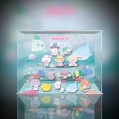 taobao agent [Can't move] Looking for unicorn Rico Marine Series Tide Blind Blind Blind Special Squading Box