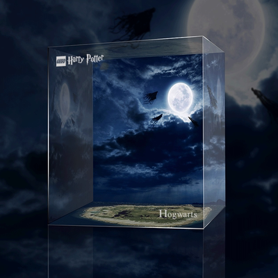 taobao agent 【Move】Lego 71043 Harry Potter Hogwarts Castle Special Acrylic display box