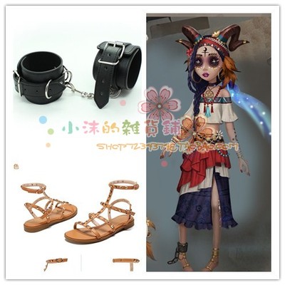 taobao agent Fifth personality COS shoes Children's priest Miss Miss Survivor cospla's shoes foot chain