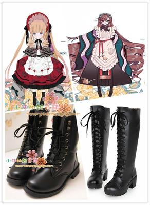taobao agent Footwear, boots, for girls, cosplay