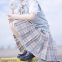 Униформа, оригинальная студенческая юбка в складку, японская школьная юбка, мини-юбка, большой размер