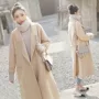 Chống mùa giải phóng mặt bằng mùa mới Han Fan chic cháu Nizi coat nữ phần dài Harajuku phong cách dày áo len áo khoác dạ nữ hàn quốc
