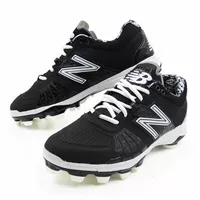 Giày bóng chày cân bằng mới Softball keo giày L2000SB2 đen giày bóng chày