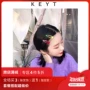 KEYT gradient màu kẹp tóc nữ Hàn Quốc cá tính đơn giản phụ kiện tóc hoang dã clip kẹp tiện ích clip thời trang mới kẹp tóc nơ hàn quốc