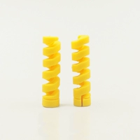 Android спиральная защитная крышка желтые 4 пакета 8