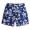 Quần đi biển Qike quần lửng ống rộng khô nhanh quần áo tắm mùa xuân phù hợp với năm điểm kích thước lớn cặp vợ chồng kỳ nghỉ bên bờ biển - Quần bãi biển