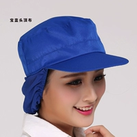 Задняя часть синей головы имеет сетку