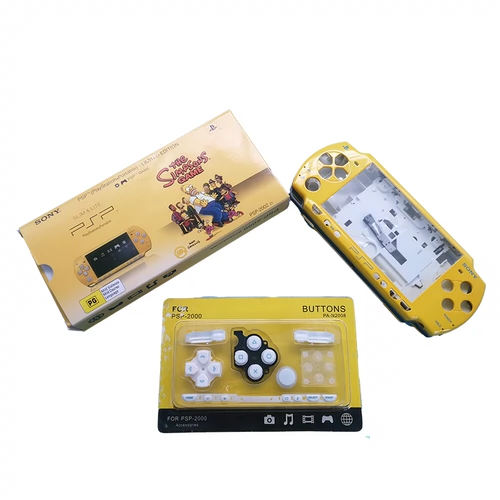 PSP2000 Simpson Limited Edition Shell Shell Sempson Special Edition Shell Shell Patch Patch Passenger Flam