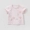 Davebella david Bella 2019 mùa hè mới đầm bé gái màu hồng 3D in hình áo thun ngắn tay - Áo thun áo phông không cổ bé trai