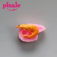 Cơ sở tôm và fondant handmade DIY bánh trang trí sô cô la Công cụ làm bánh Epoxy phục vụ tùy chỉnh khuôn silicon khuôn nhựa làm bánh