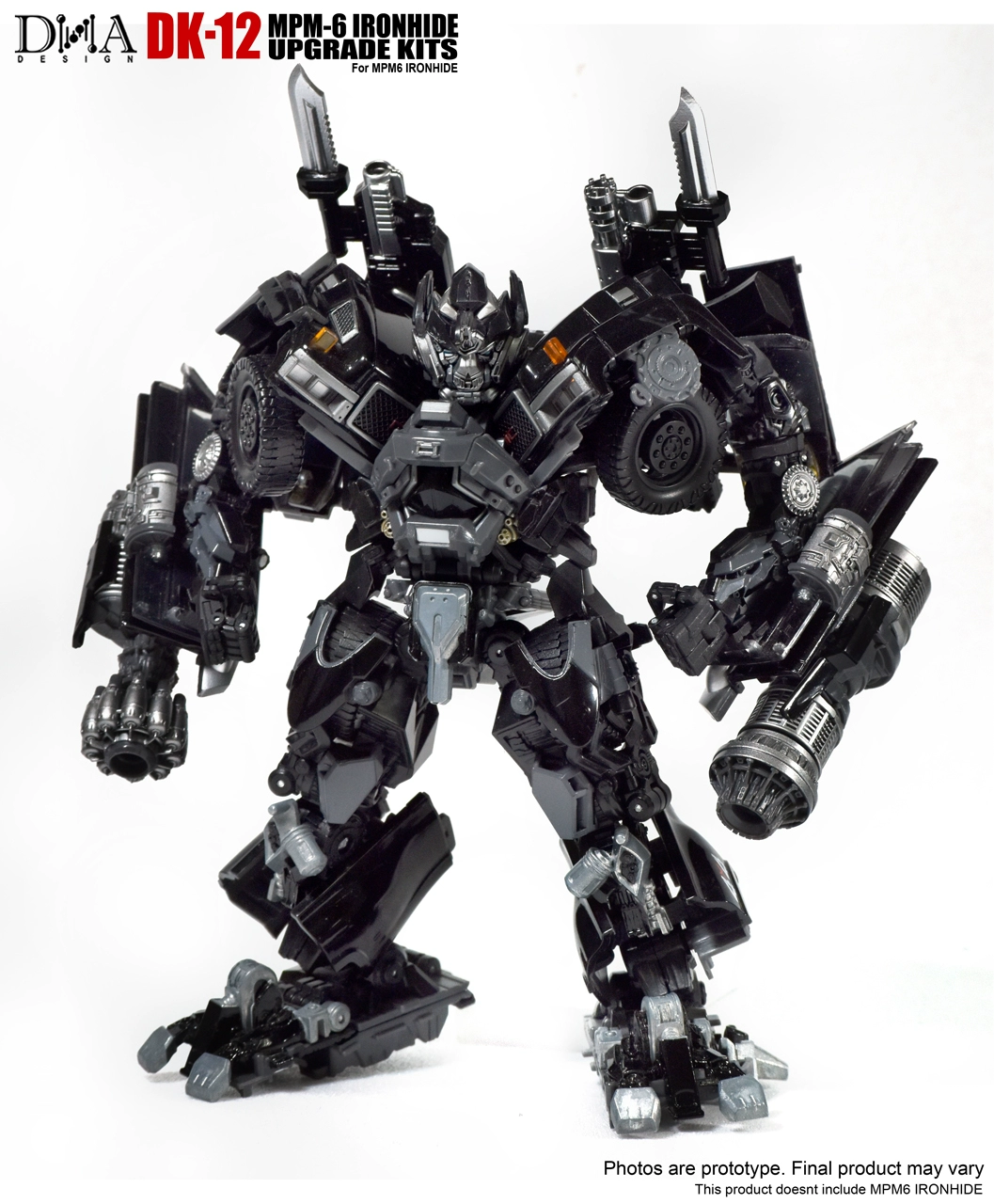 DNA của bên thứ ba đã sản xuất các phụ kiện bằng sắt mpm06DK-12 bao gồm trang trí mô hình đặc biệt lần đầu tiên - Gundam / Mech Model / Robot / Transformers