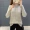 Áo len nữ trùm đầu mùa xuân 2018 mới áo len rộng trùm đầu nữ sinh viên Hàn Quốc áo khoác áo len thủy triều