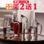 Rượu vang đỏ decanter rượu trumpet chì miễn phí glass quy mô rượu vang gia đình ly rượu vang cá tính dày decanter giá để rượu vang