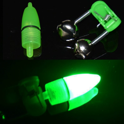 Светодиодный светящийся электронный колокольчик для рыбалки, сигнализация, светильник