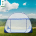Ngoài trời muỗi net lĩnh vực gấp miễn phí vận cài đặt cắm trại di động lều sân 1.5 mét để chơi sàn du lịch yurt Lưới chống muỗi