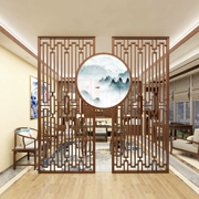 Trung Quốc màn hình tròn hàng rào hiên nhà nhà vách ngăn gỗ phòng khách phòng khách đơn giản hiện đại vách ngăn màn hình - Màn hình / Cửa sổ
