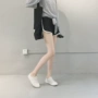 Hồng Kông hương vị retro chic mùa hè 2018 mới của Hàn Quốc phiên bản của quần short nhỏ quần cạnh màu thể thao giản dị quần short phụ nữ quần tập gym nữ