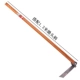 135 Отеряющая сталь Большая широкая мотыга+1,3 метра саранча деревянная ручка
