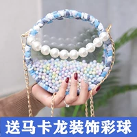 Сумка, набор материалов, барсетка ручной работы, плетеный трикотажный крючок для вязания, «сделай сам»