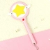 Bộ thẻ Sakura đa dạng Màu hồng dễ thương Cô gái trái tim Magic Wand Fairy Stick Thẻ Gói Thẻ xe buýt Tàu điện ngầm Bộ thẻ truy cập ví nam lv Chủ thẻ