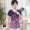 Áo sơ mi nữ trung niên mùa hè tay ngắn hai dây áo thun Mẹ trung niên 2019 áo mới size lớn 50-60 tuổi - Quần áo của mẹ