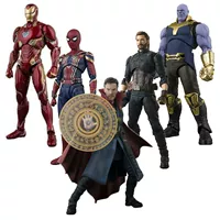 SHF Iron Spider -man Mk50 Avengers 3 Star Lord демонстрирует доктор Daqi Mei Team Thor