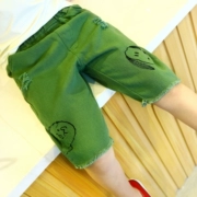 Quần áo trẻ em trai quần âu quần short 2018 mùa hè trẻ em mới của Hàn Quốc phiên bản của năm quần nam quần mùa hè phần mỏng