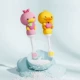 Желтая розовая щетка, 1 шт, 1 шт, 1-5 лет