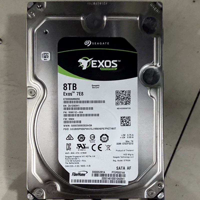 Жёсткий диск Seagate 8Т EXOS 7E8 настольный не может использоваться для зарядки счёта если внешность нормально необходима