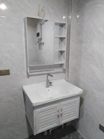 Белый 102 висячий шкаф «бассейн сплоченного закуска, чтобы отправить кран