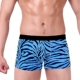 Quần đùi nam Boxer Tre sợi Boxer Boxer Fine Edge In Leopard Boxer Boxer Quần short thể thao thoáng khí - Nam giới