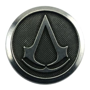 Giải phóng mặt bằng Assassin Creed Assassin Origin 3CM Badge Badge Trâm nam Set Odyssey Game Ngoại vi - Game Nhân vật liên quan