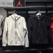 Nike JORDAN nam đan len trùm đầu chạy thể thao Áo khoác dài tay 845861-010 - Áo khoác thể thao / áo khoác