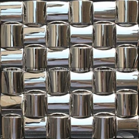 Полностью арочный серебряный белый