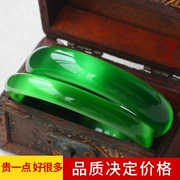 Chính hãng mở ngọc lục bảo opal xanh tự nhiên vòng tay pha lê tự nhiên nữ ngọc vòng đeo tay lừa đào trang sức