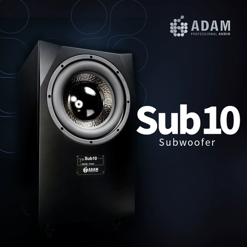 ADAM ADAM Sub10 Subwoofer Series Subwoofer Subwoofer Bass Bass.