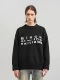 Twist of Alphabet Jelly -Colosed Sweater (черный) (черный)