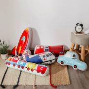 Xe hơi đồ chơi sang trọng máy bay búp bê gối con voi rag búp bê bé trai ngày sinh nhật của trẻ em - Đồ chơi mềm