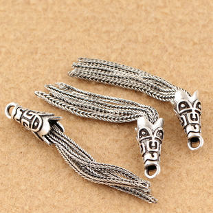 Import Accessory With Tassels, Silver 925 SAMPLE, WHOLESALE, THAILAND