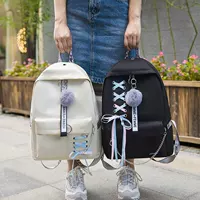 Ранец, сумка через плечо, трендовый рюкзак, в корейском стиле, 2018