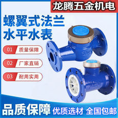 Водосчетчик 铸铁旋翼式螺翼式法兰水表 可拆式湿式干式冷水表dn50/65/80/100