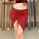 Бордовая юбка