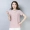 Áo thun cotton và vải lanh tay ngắn cho nữ 2019 hè mới che bụng đã mỏng mỏng size lớn trắng lanh top - Áo phông