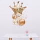Metal Color+Sequins+Crown+Table Ploating