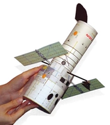 DIY tay lắp ráp ba chiều mô hình giấy không gian bên ngoài mô hình Hubble kính thiên văn đồ chơi 3D giấy khuôn origami