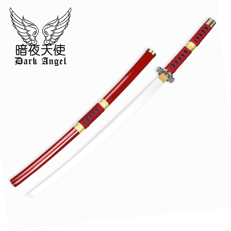 Solon Knife - Third Generation Ghost - 104Cm + BagBushi blade Wooden sword Japan wood cutter jk stick Photo Props knife cos Toys Sheath Juhe Road drawing hit long Tang Dynasty transverse